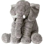 Mignon coussin en peluche lphant pour enfants coussin de dos en peluche poupe animal poupe bb cadeau ...