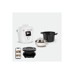 Mijoteur moulinex cookeo wifi 9 - en - 1 + couvercle air fryer extra crisp yy5855fb
