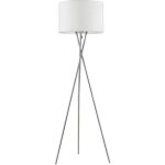 Mikado lampadaire blanc  trpied hauteur 160 cm