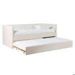 Miliboo - lit gigogne blanc 90x190 cm elie