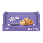 Milka - 4 paquets de choco sensations - cookies c?ur fondant aux ppites de chocolat au lait du pays ...