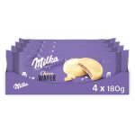 Milka - choco suprme chocolat blanc 180g - lot de 4