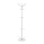 Milton & oldbrook porte - manteau sur pied kiruna blanc Milton & oldbrook porte - manteau sur pied kiruna blanc
