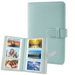 Mini album photo 108 pochettes pour film photo 3 pouces album photo polaroid instax mini verte mini album ...
