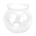Mini aquarium en plastique transparent bol de gallon r�sistant aux chocs pour biblioth�que de bureau ...