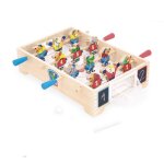 Mini baby foot de table en bois pour enfants - th�me hockey sur glace - d�s 3 ans