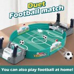 Mini babyfoot de table avec 4 balles jeu de football pour enfants et adultes id�al f�tes famille loisir ...