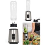 Mini blender - livoo - 600 ml - 300 w - 2 vitesses - acier inoxydable