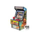 Mini borne arcade rétro - 156 jeux inclus Écran 28 autonomie 5 h - bleu Mini borne arcade rétro - 156 jeux inclus Écran 28 autonomie 5 h - bleu