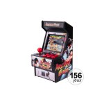 Mini borne arcade rétro - 156 jeux inclus Écran 28 autonomie 5 h - noir Mini borne arcade rétro - 156 jeux inclus Écran 28 autonomie 5 h - noir