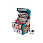 Mini borne arcade rétro - 156 jeux inclus Écran 28 autonomie 5 h - vert Mini borne arcade rétro - 156 jeux inclus Écran 28 autonomie 5 h - vert