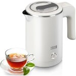 Mini bouilloire Électrique inox 500ml - 600w sans plastique voyage & silencieuse Mini bouilloire Électrique inox 500ml - 600w sans plastique voyage & silencieuse
