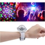 Mini boule disco pour enfants - avec batterie - sans fil - mini led - projecteur de ciel �toil� - petite ...