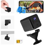 Mini camera 4g avec carte sim mini camera de surveillance sans internet 5200mah batterie 1080p hd portable ...