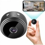 Mini cam�ra cach�e petit enregistreur microphone de surveillance wifi full hd 1080p cam�ra vid�o de s�curit� ...