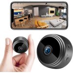 Mini camera espion sans fil hd 1080p spy cam�ra de surveillance wifi avec vision nocturne et detecteur ...