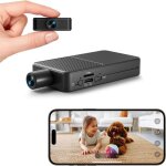 Mini camera espion sans fil wifi camera surveillance 10h enregistrement continu stockage cloud gratuit ...