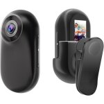 Mini cam�ra de sport (avec fixation magn�tique) cam�ra miniature noire 1080p pour lenregistrement de ...