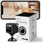 Mini cam�ra de surveillance 4k ultra hd grand angle 140� carte m�moire sd 256 go et stockage cloud d�tection ...