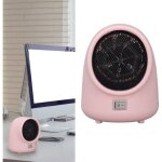 Mini chauffage 3s chauffage rapide protection contre la surchauffe portable petit espace plus chaud pour ...