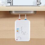 Mini chauffe - eau �lectrique instantan� 8 l - chauffe - eau �lectrique - stockage sous �vier - petit ...