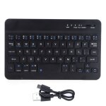 Mini clavier bluetooth - hb - hb030b - 7 pouces - 59 touches - noir