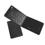 Mini clavier pliant bluetooth sans fil portable universel pliable clavier bouton multifonction pour android ...