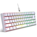 Mini clavier ultra - compact avec rétroéclairage rvb petit clavier étanche compact à 68 touches pour ... Mini clavier ultra - compact avec rétroéclairage rvb petit clavier étanche compact à 68 touches pour ...