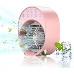 Mini climatiseur portable sans �vacuation ventilateur silencieux chambre clim mobile rechargeable usb ...