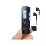 Mini dictaphone 4608 heures portable pour conf�rences et r�unions (noir).