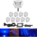 Mini encastr terrasse bois luminaire kits led spot encastrables etanche pour patio escalier dc 12v etanche ...