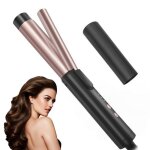 Mini fer  friser en cramique ? lisseur & boucleur double usage protge les cheveux