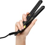 Mini fer � lisser pour cheveux courtsportable pour le voyage mini lisseurtemp�rature r�glablearr�t automatique ...