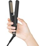 Mini fer � lissermini lisseur cheveux courts 2 en 1 avec plaques c�ramique 3dtension universelle 100 ...