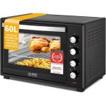 Mini - four 60l multifonction - svatv - 2000w - temprature jusqu 230c - 6 modes de cuisson - minuterie ...