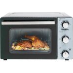 Mini - four compact avec convection 20 litres 1300 w inox noir[min232]