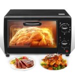 Mini four lectrique multifonctionnel 13 l minuterie 60 min temprature 100  250? pour pain pizza tartes ...