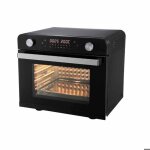 Mini four et friteuse  air chaud 16 en 1 four posable 34 l mini four grande capacit multifonction 1800 ...