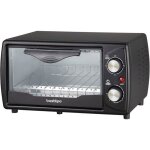 Mini four grille - pain dune capacit� de 9 litres porte auto - escamotable 1000 w en acier couleur noire ...