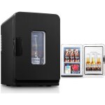 Mini frigo de chambre 15l / 21 canettespetit frigo portable 240v / 12vmode silencieuxfonction chaud / ...
