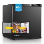 Mini frigo de chambre 46l petit frigo silencieux avec conglateur porte rversible pieds rglables mini ...