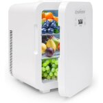 Mini frigo10l220v / 12vrefroidisseur et rchauffeurportable mini rfrigrateur avec affichage lcd de ...