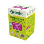 Mini germoir alfalfa - radis - fenouil lot de 5