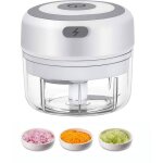 Mini hachoir �lectrique usb rechargeable pour ail / �pices / oignons sans bpa