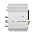 Mini hifi 2. 1 stéréo basse auto voiture maison audio amplificateur de puissance ampli numérique argent ... Mini hifi 2. 1 stéréo basse auto voiture maison audio amplificateur de puissance ampli numérique argent ...