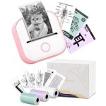 Mini imprimante dtiquettes - t02 petite imprimante portable imprimante dautocollants dapprentissage ...