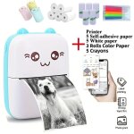 Mini imprimante thermique bluetooth portable imprimante de poche photo mobile compatible android / ios ... Mini imprimante thermique bluetooth portable imprimante de poche photo mobile compatible android / ios ...