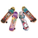Mini jouets skateboard - ptit clown - re23490 - lot de 4 - multicolore - pour enfants - mixte