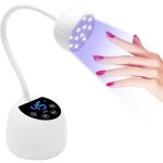 Mini lampe uv ongles Écran lcd capteur lampe uv led 36w pour ongles en gel 12pcs À utiliser À la maison ... Mini lampe uv ongles Écran lcd capteur lampe uv led 36w pour ongles en gel 12pcs À utiliser À la maison ...
