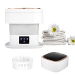 Mini lave - linge pliable lave - linge mobile portable petit lave - linge avec s�che - linge et blu - ...